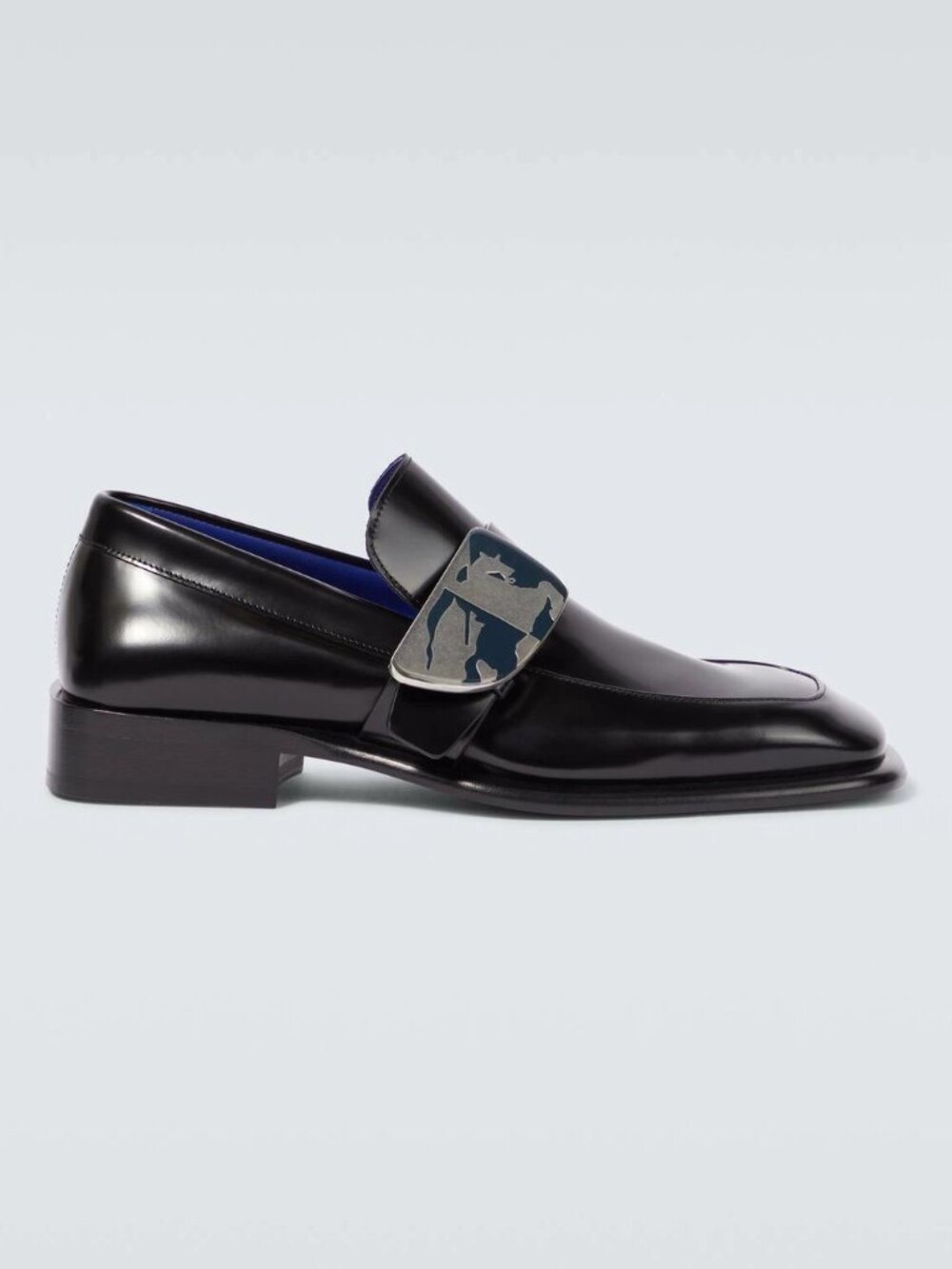 Burberry Shield EKD leather loafers